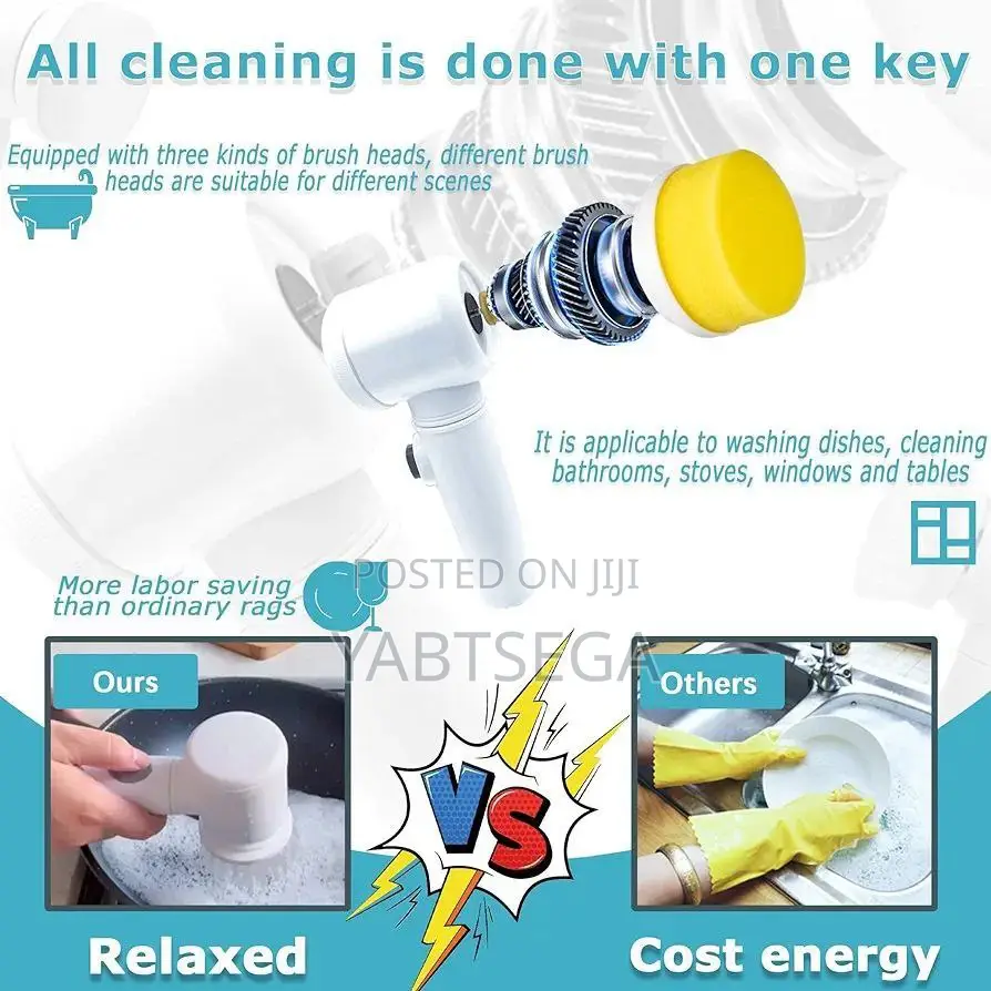 5 in 1 Electric Magic Cleaning Brush