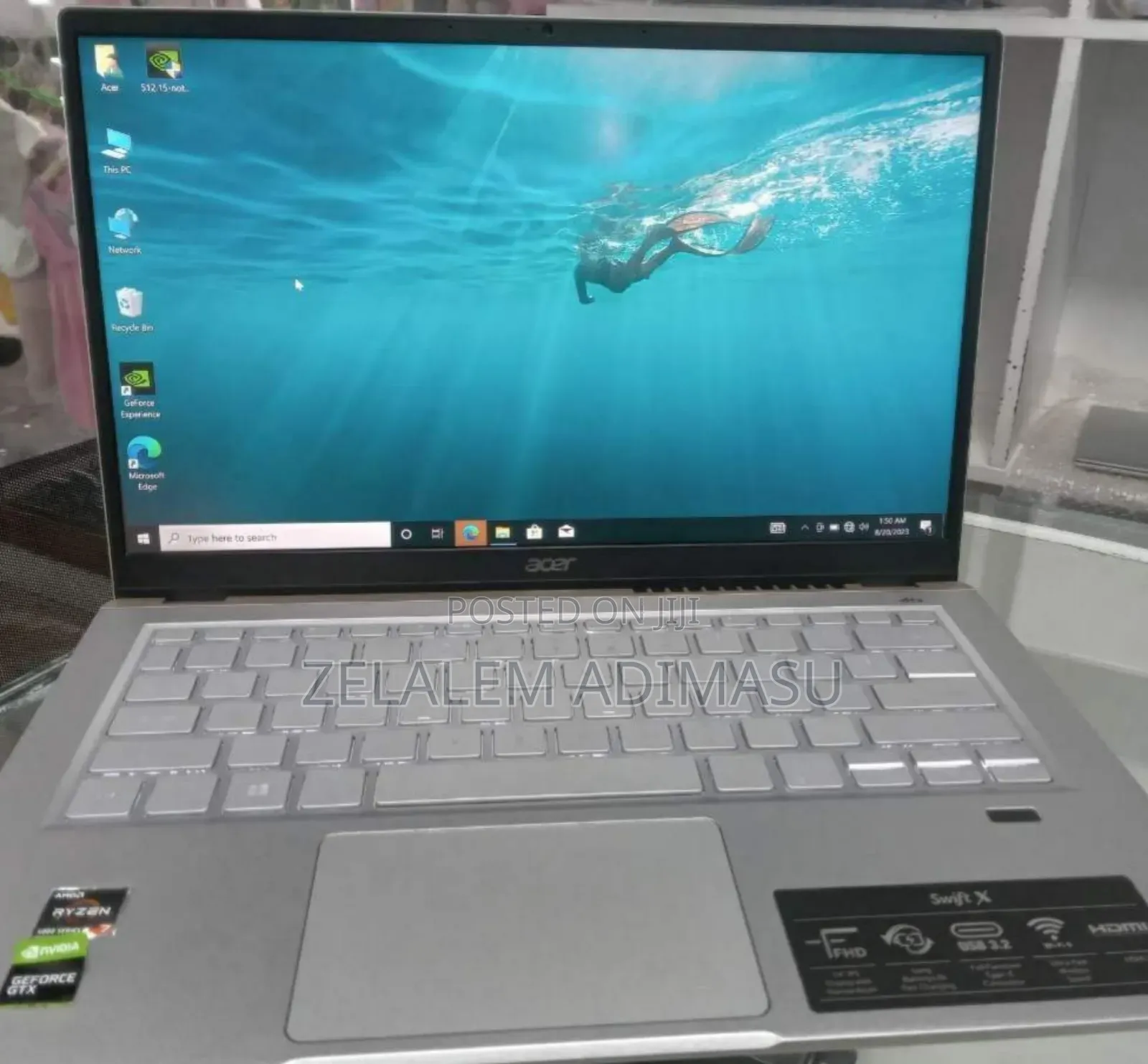 New Laptop Acer Swift 3 16GB AMD Ryzen 7 SSD 512GB