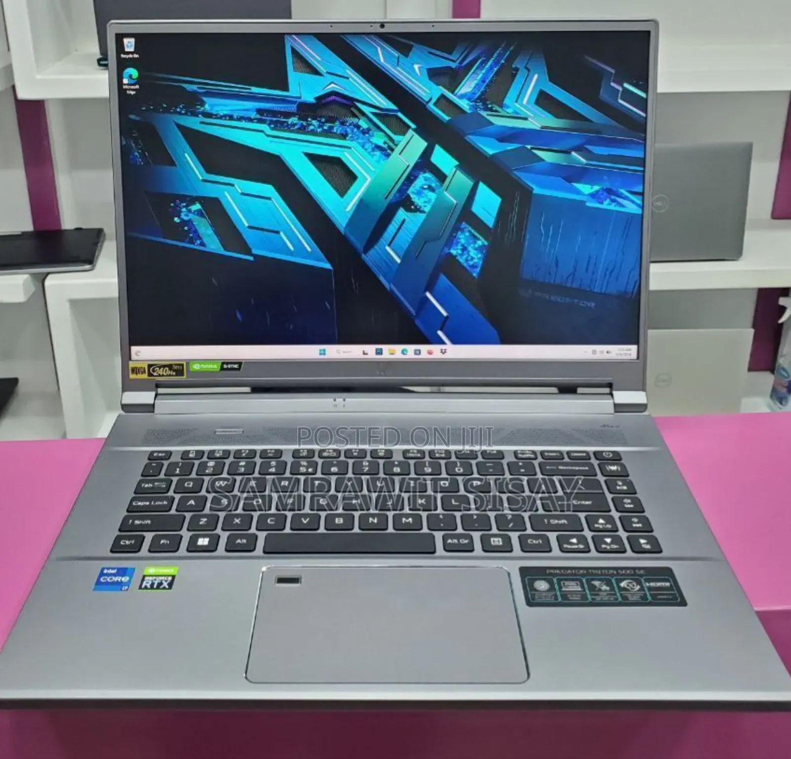 New Laptop Acer Predator 15 16GB Intel Core I7 SSD 2T