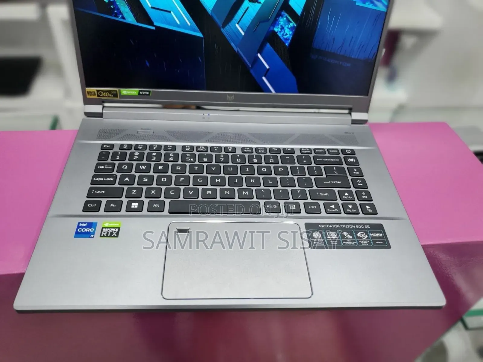 New Laptop Acer Predator 15 16GB Intel Core I7 SSD 2T