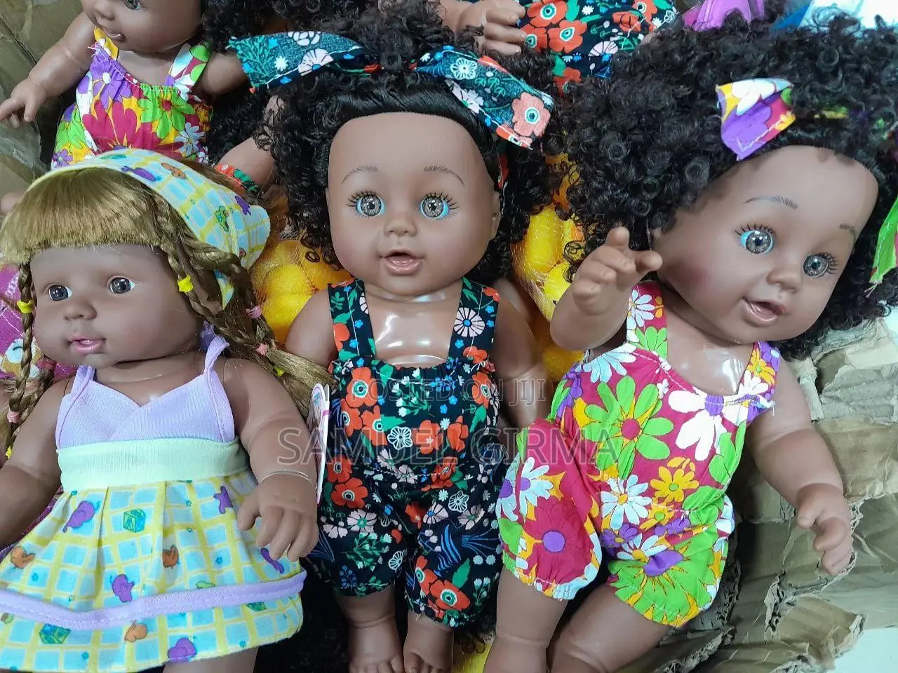 African Black Girl Doll With Dress