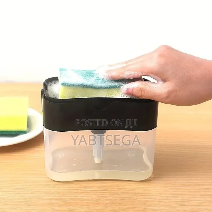 Soap Pump Dispenser With Sponge