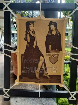 Leather and Wood Engraving