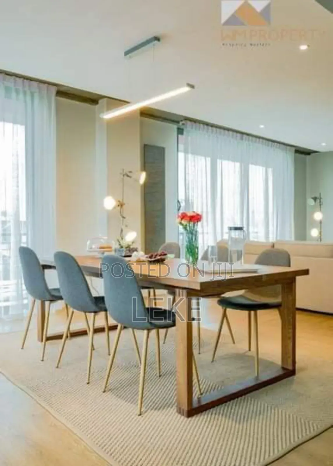 Furnished 3bdrm Apartment in Bole for rent