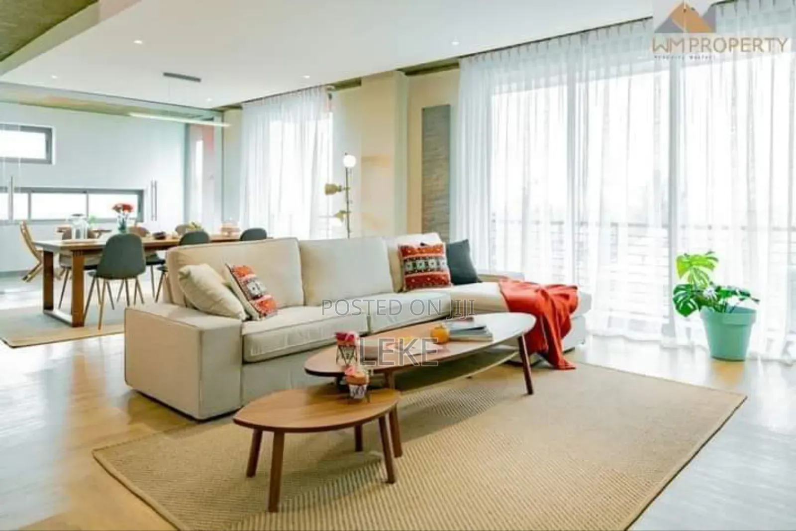 Furnished 3bdrm Apartment in Bole for rent