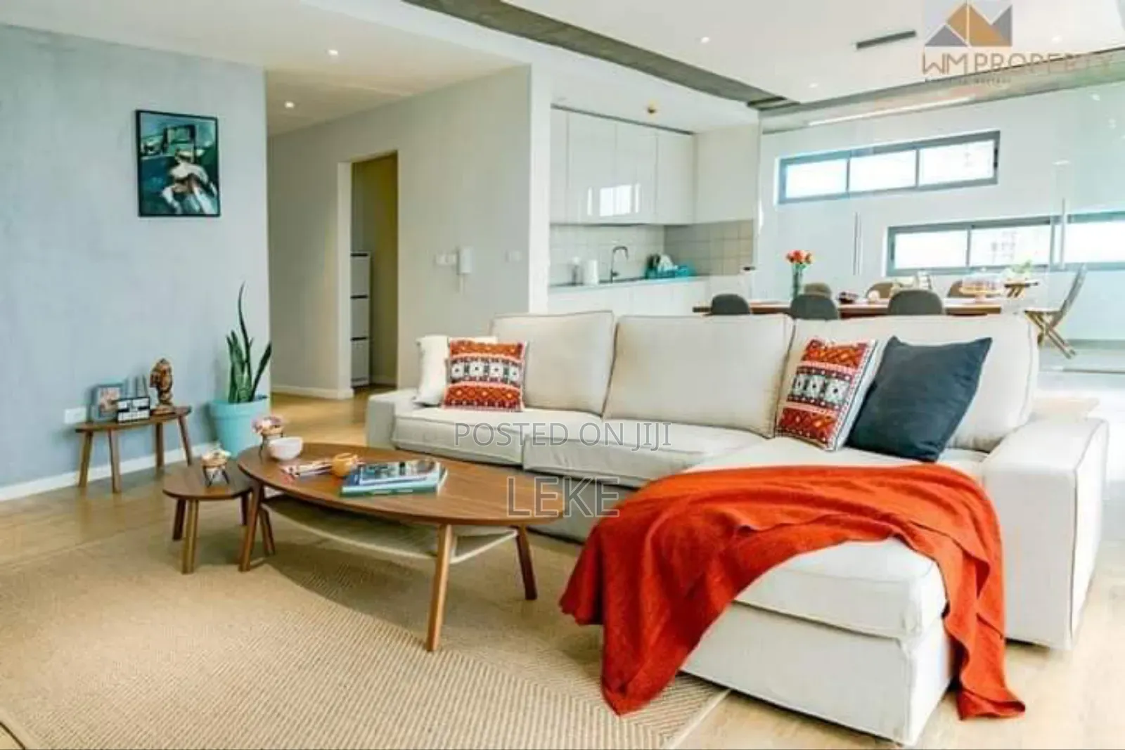 Furnished 3bdrm Apartment in Bole for rent