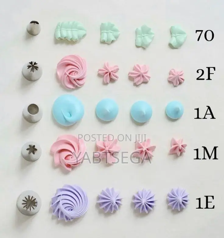 6pcs Cake Decorating Nozzle