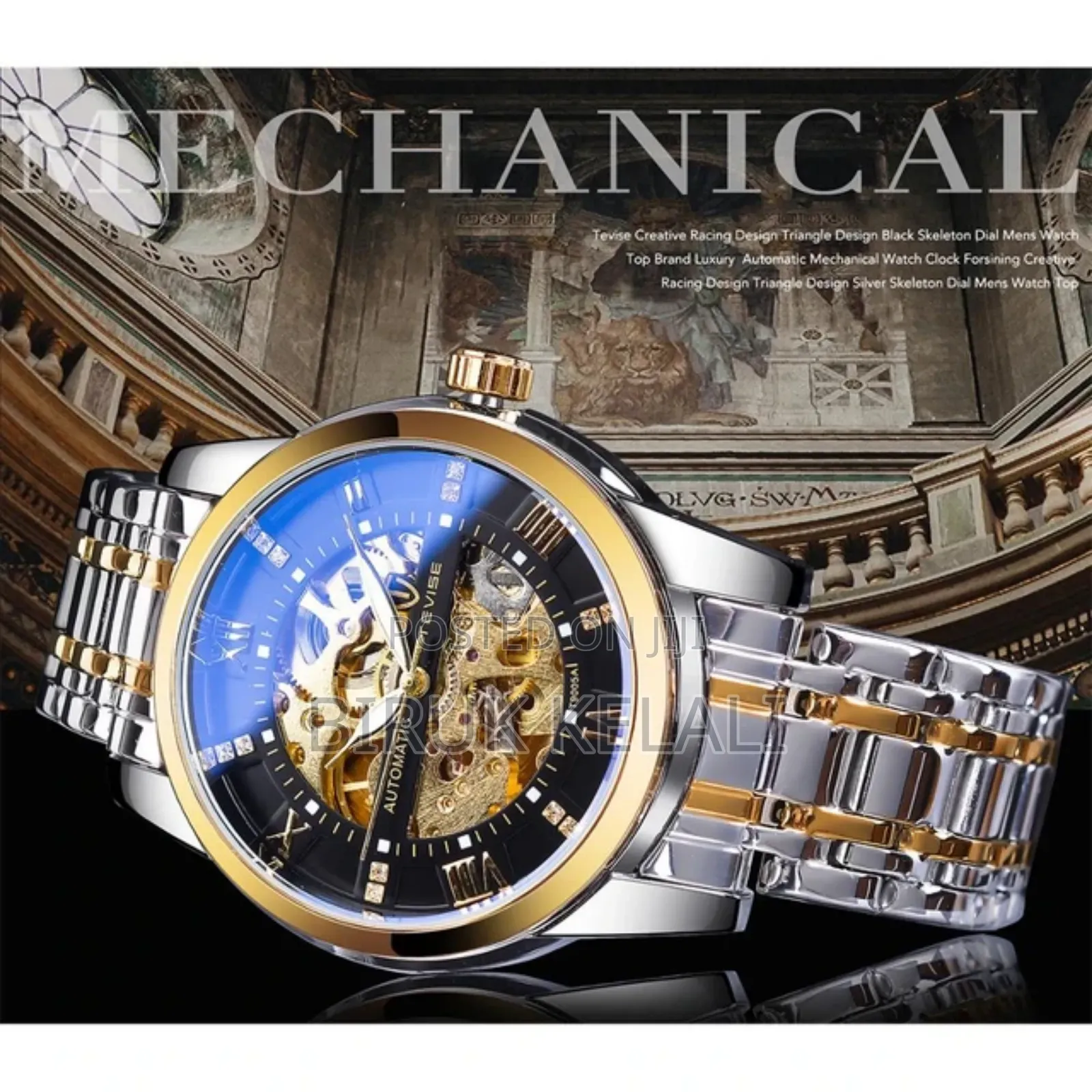Tevise Full Automatic Mechanical Water Proof 2024 Watch