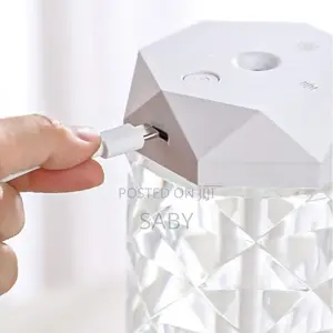 2in1 LED Crystal Lamp Humidifier
