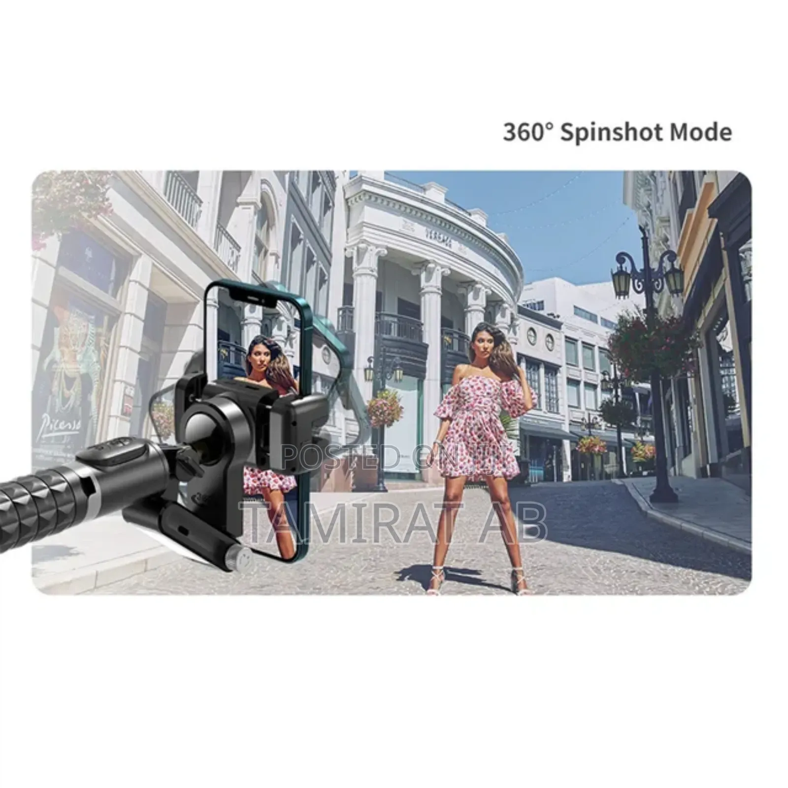 Q18 Desktop Stabilizer, Selfie Stick, Tripod, Fill Light