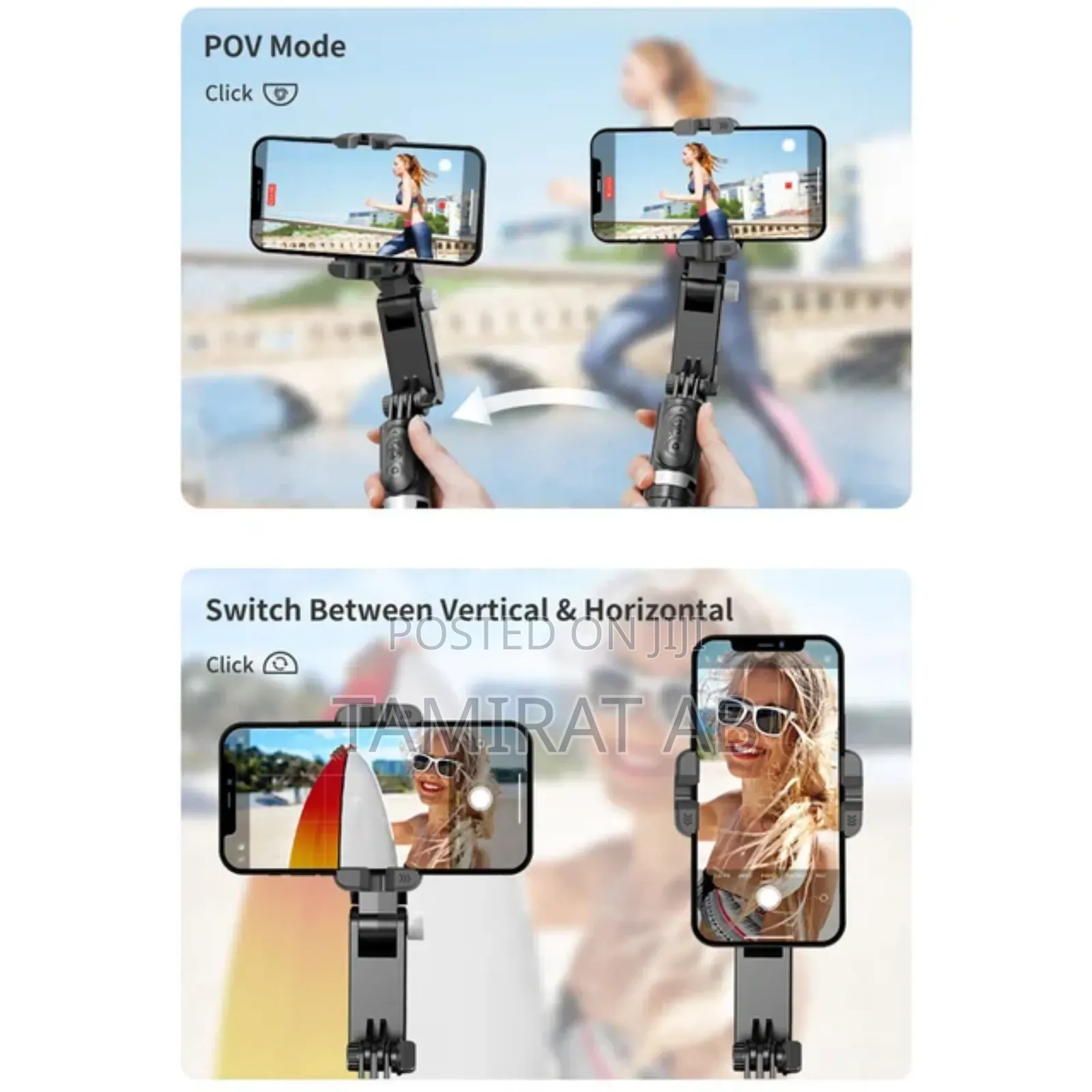 Q18 Desktop Stabilizer, Selfie Stick, Tripod, Fill Light