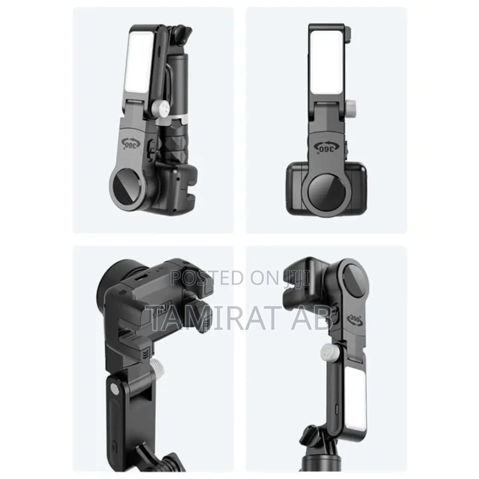 Q18 Desktop Stabilizer, Selfie Stick, Tripod, Fill Light