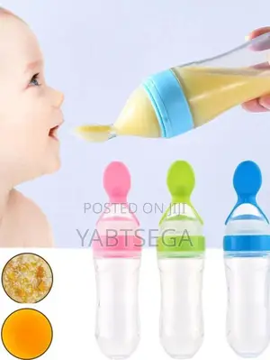 Silcone Bottle Spoon Feeder
