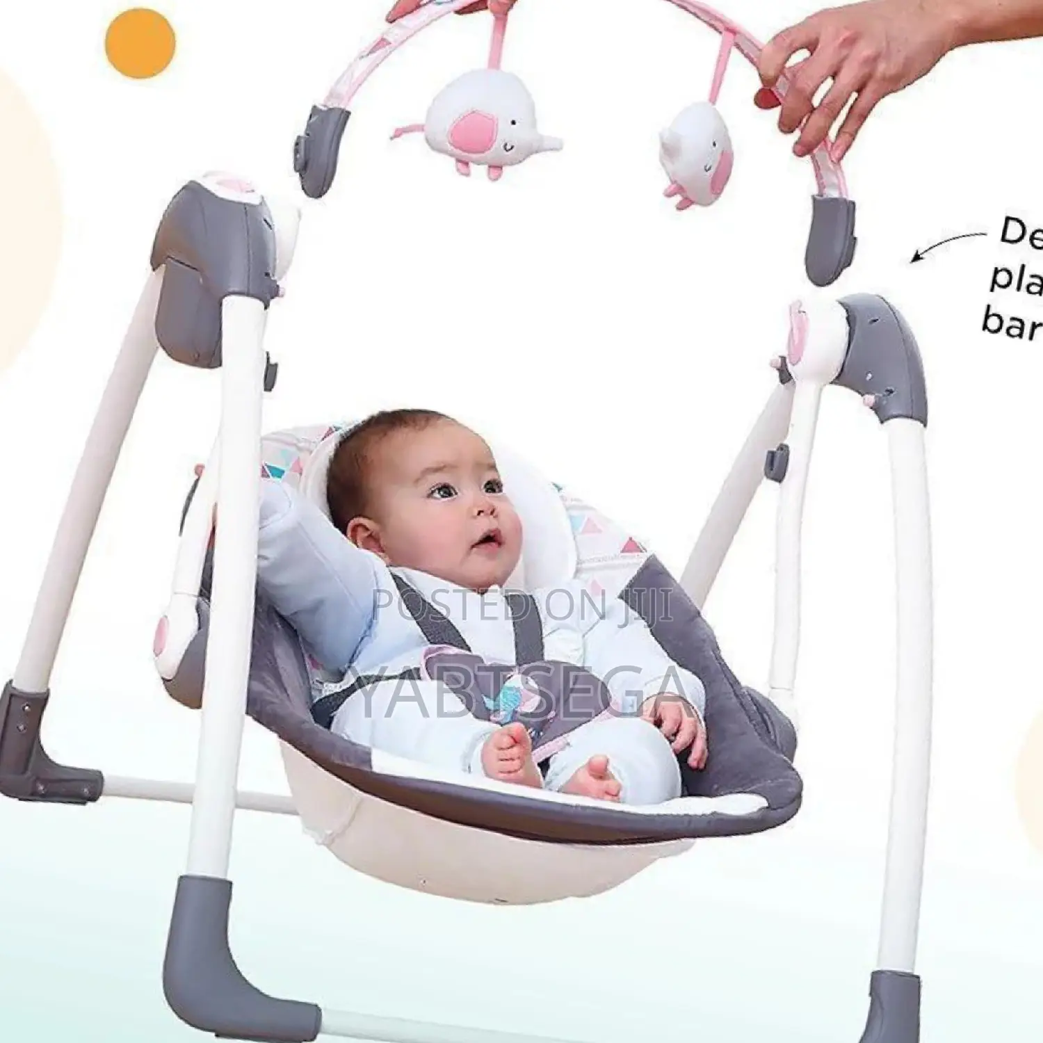 Mastela Deluxe Portable Swing With Music