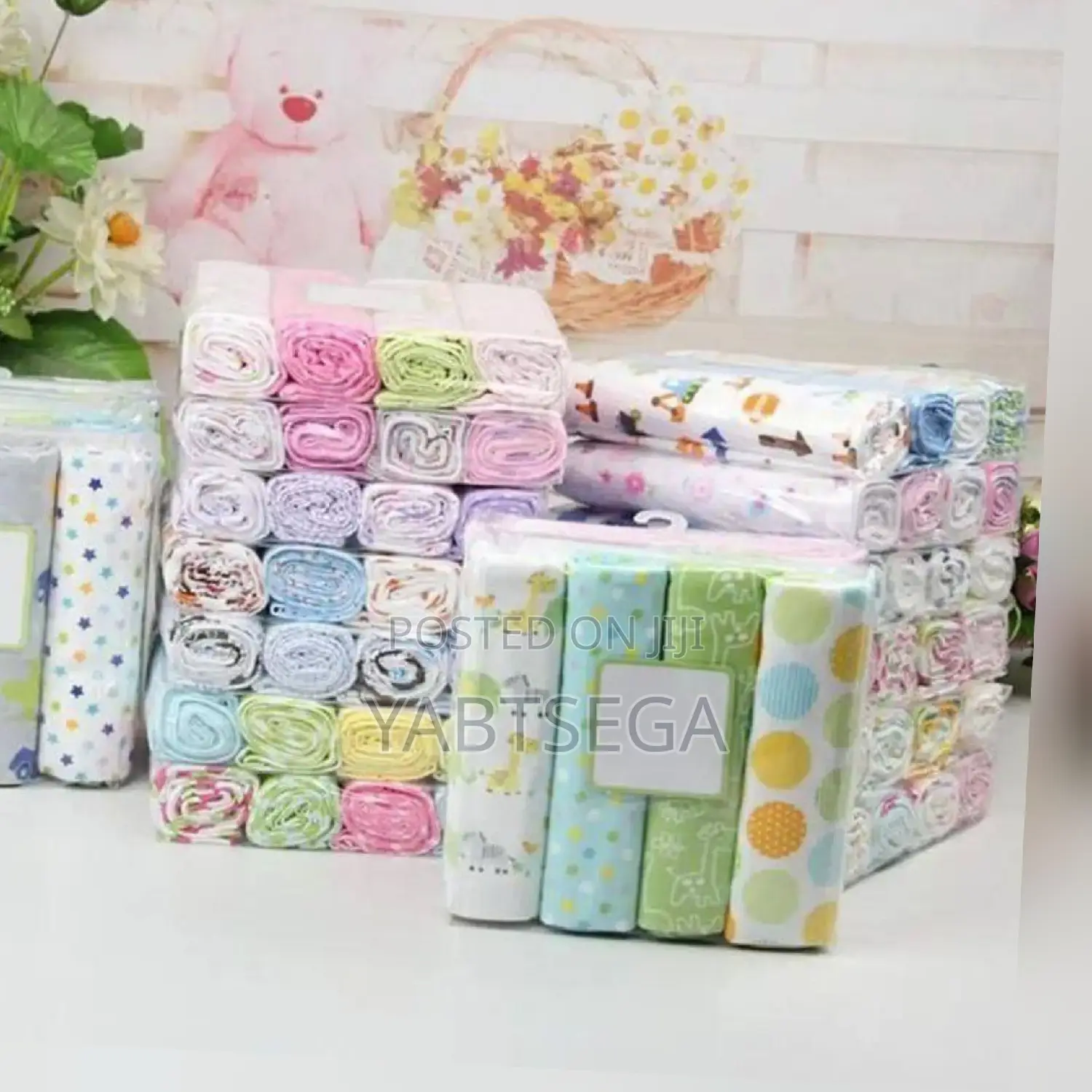 Flannel Receiving Blankets