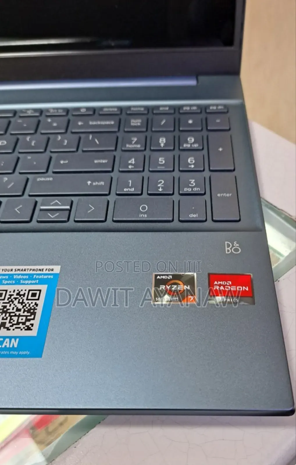 New Laptop HP Pavilion 15 8GB AMD Ryzen 7 SSD 512GB