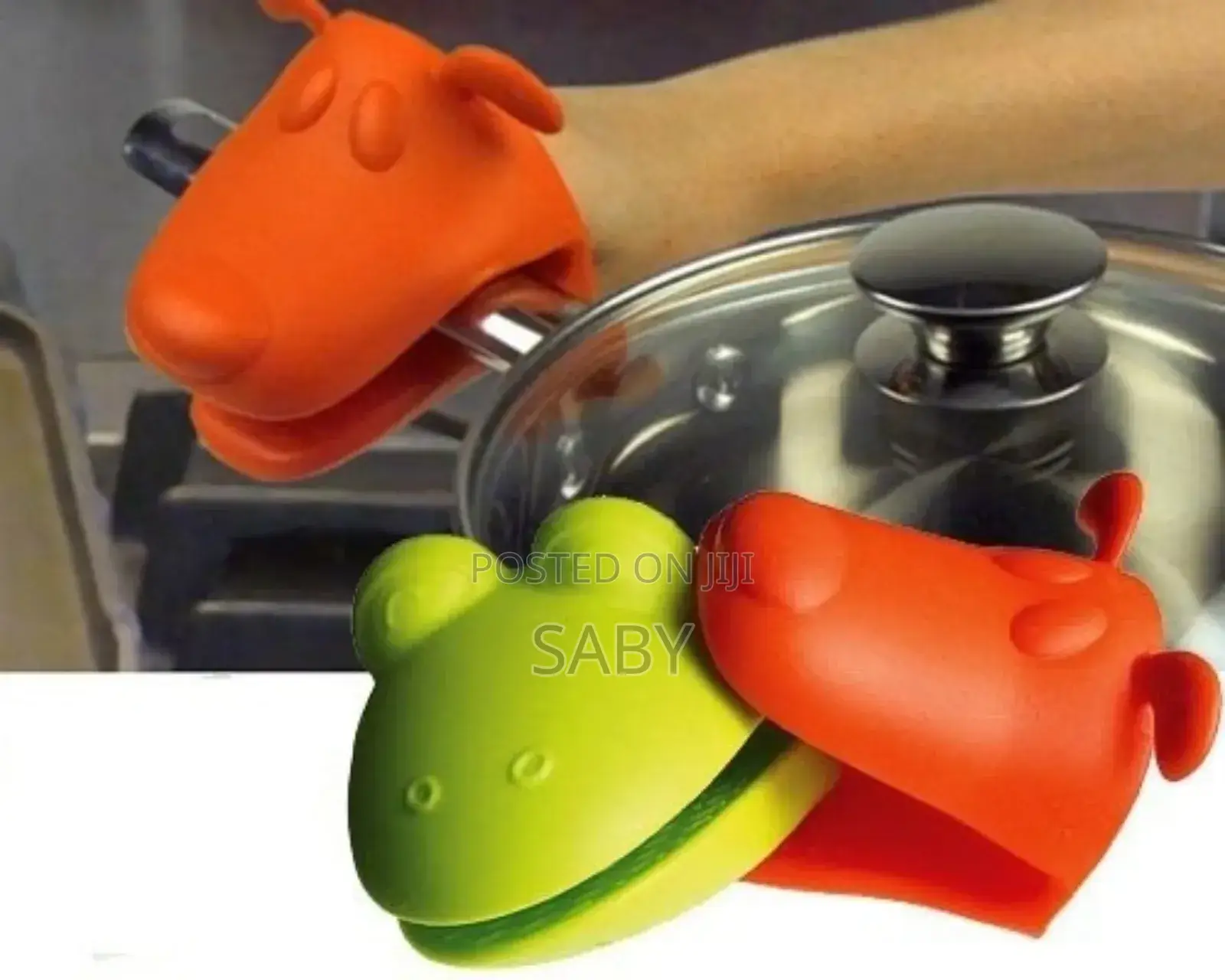 Frog Head Silicone Oven Glove