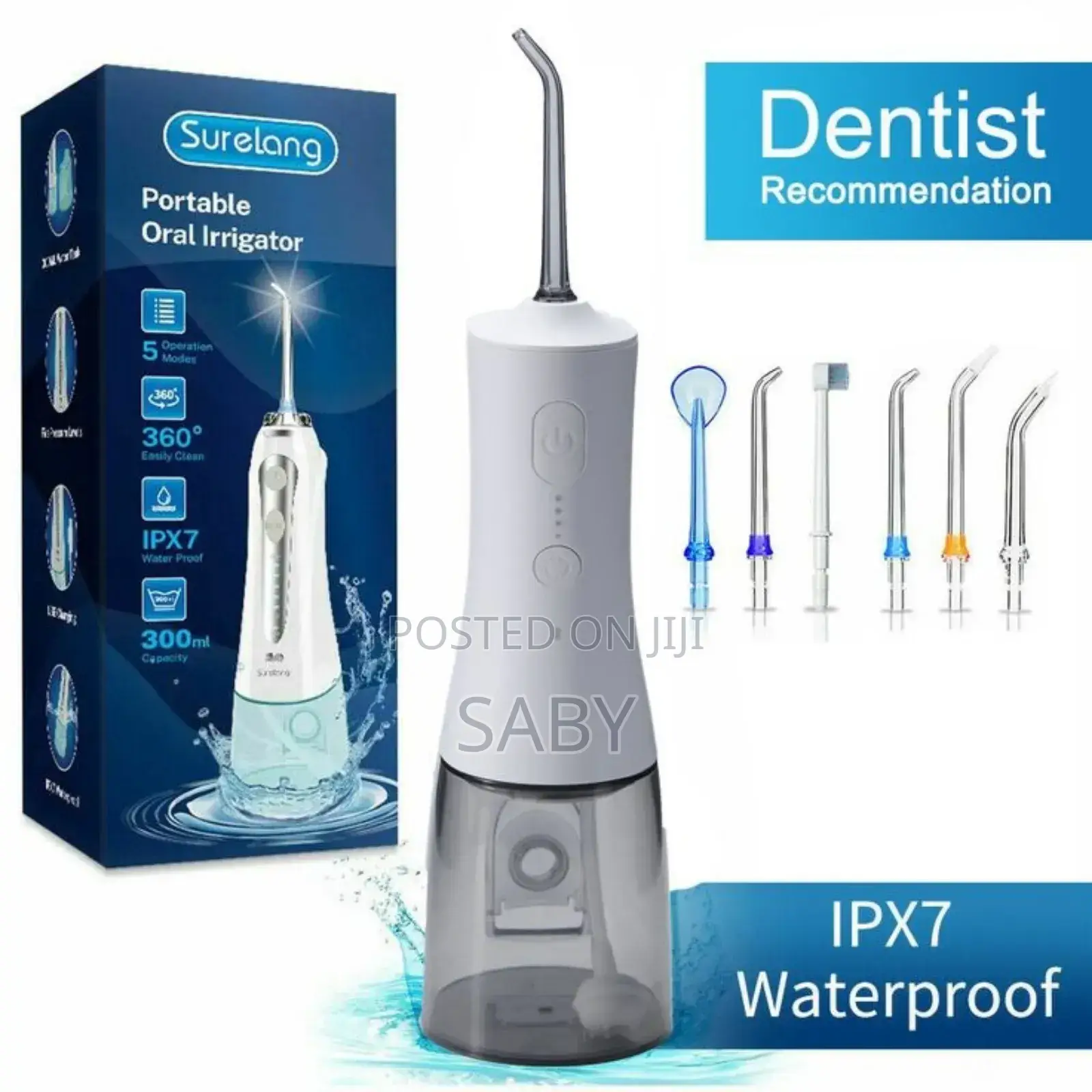 Cordless Water Dental Flosser