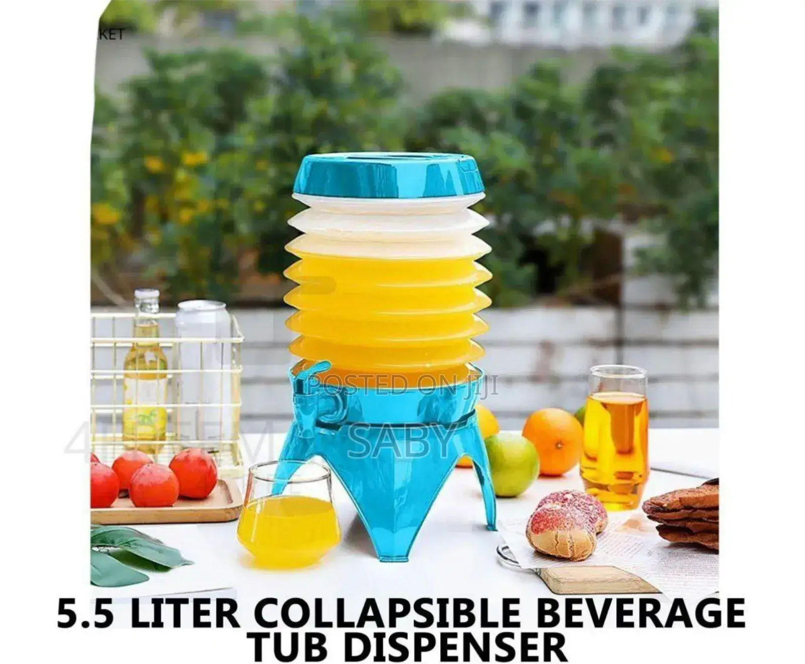 Collapsable Large Capacity Dispenser