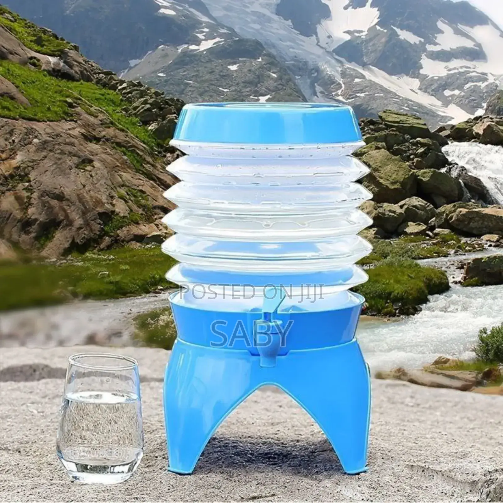 Collapsable Large Capacity Dispenser