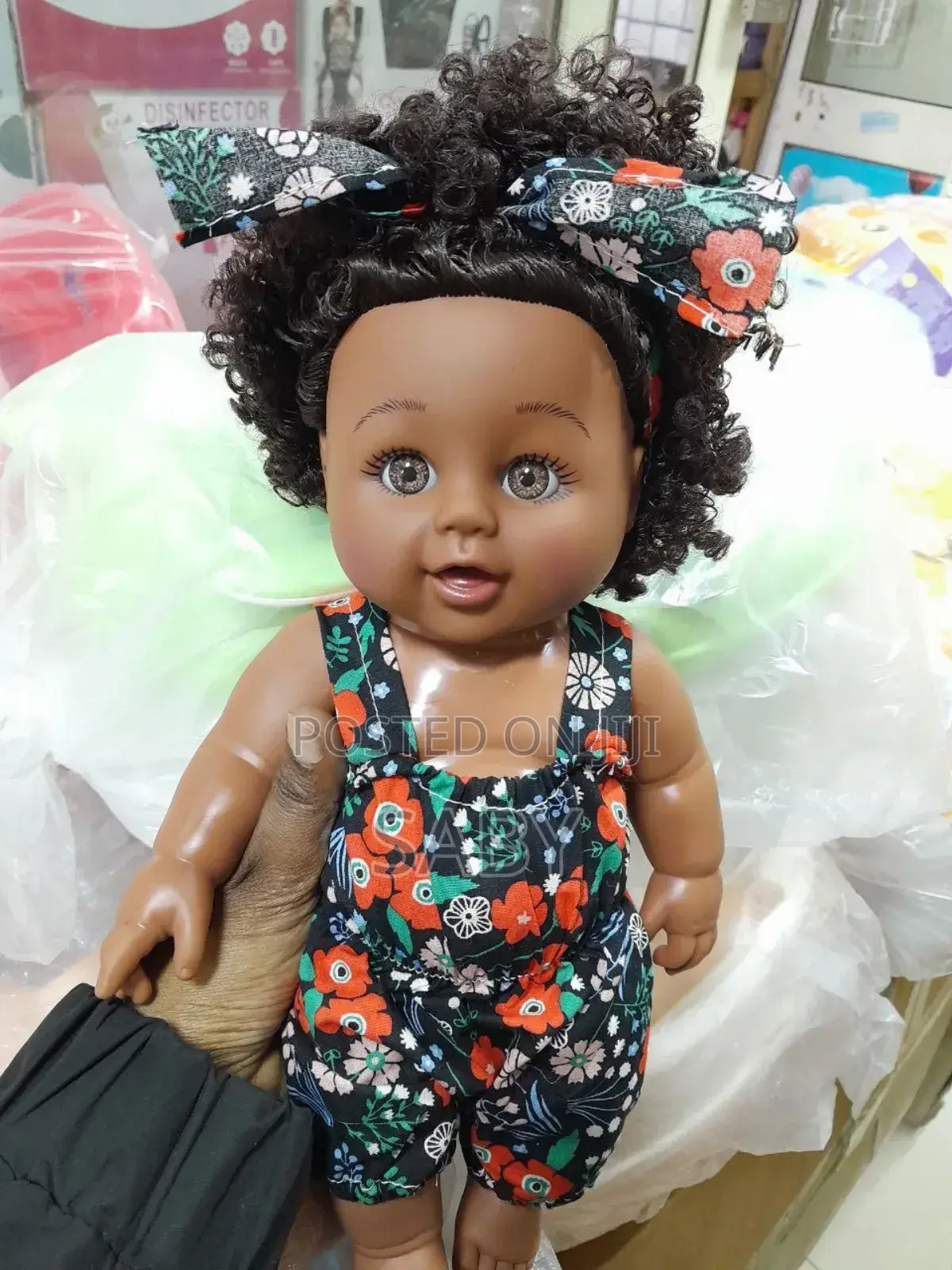 African Black Girl Doll With Dress