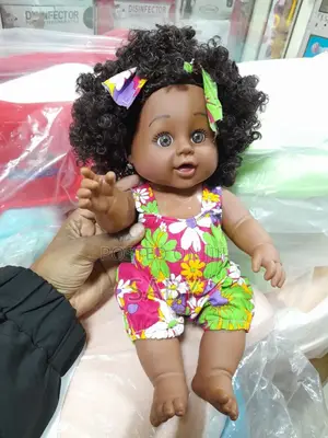 African Black Girl Doll With Dress