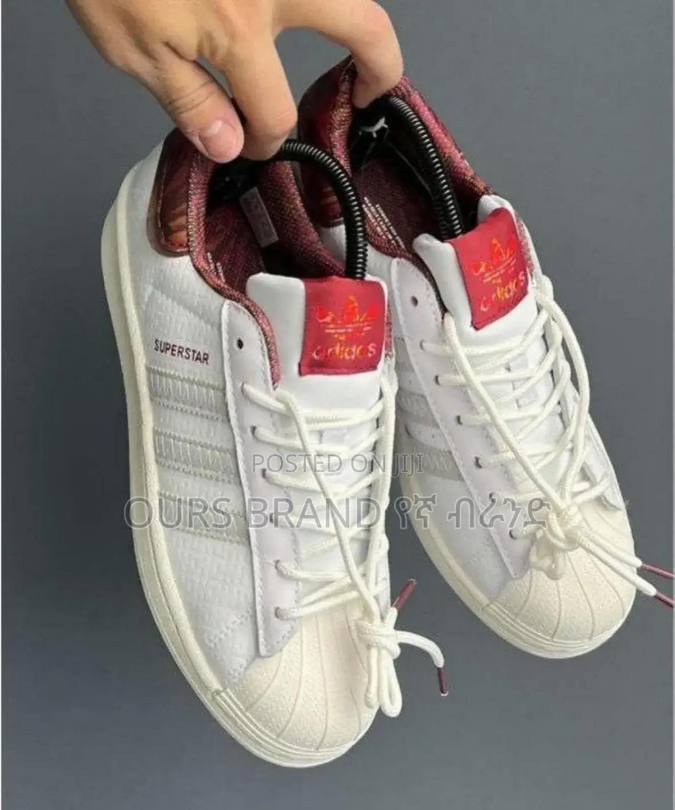 Adidas Super Star Sneakers High Master Quality Luxury Shoes