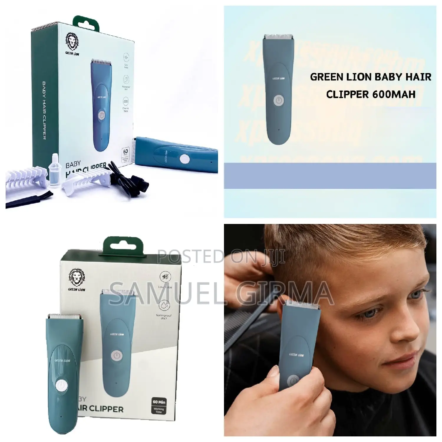  Green Lion Smart Baby Hair Clipper
  High-Quality