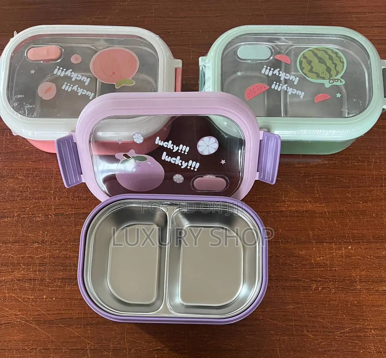 ባለ ሁለት ፖርትሽን
 የማያቀዘቅዝ 
ኳሊቲ ምሳ ዕቃ