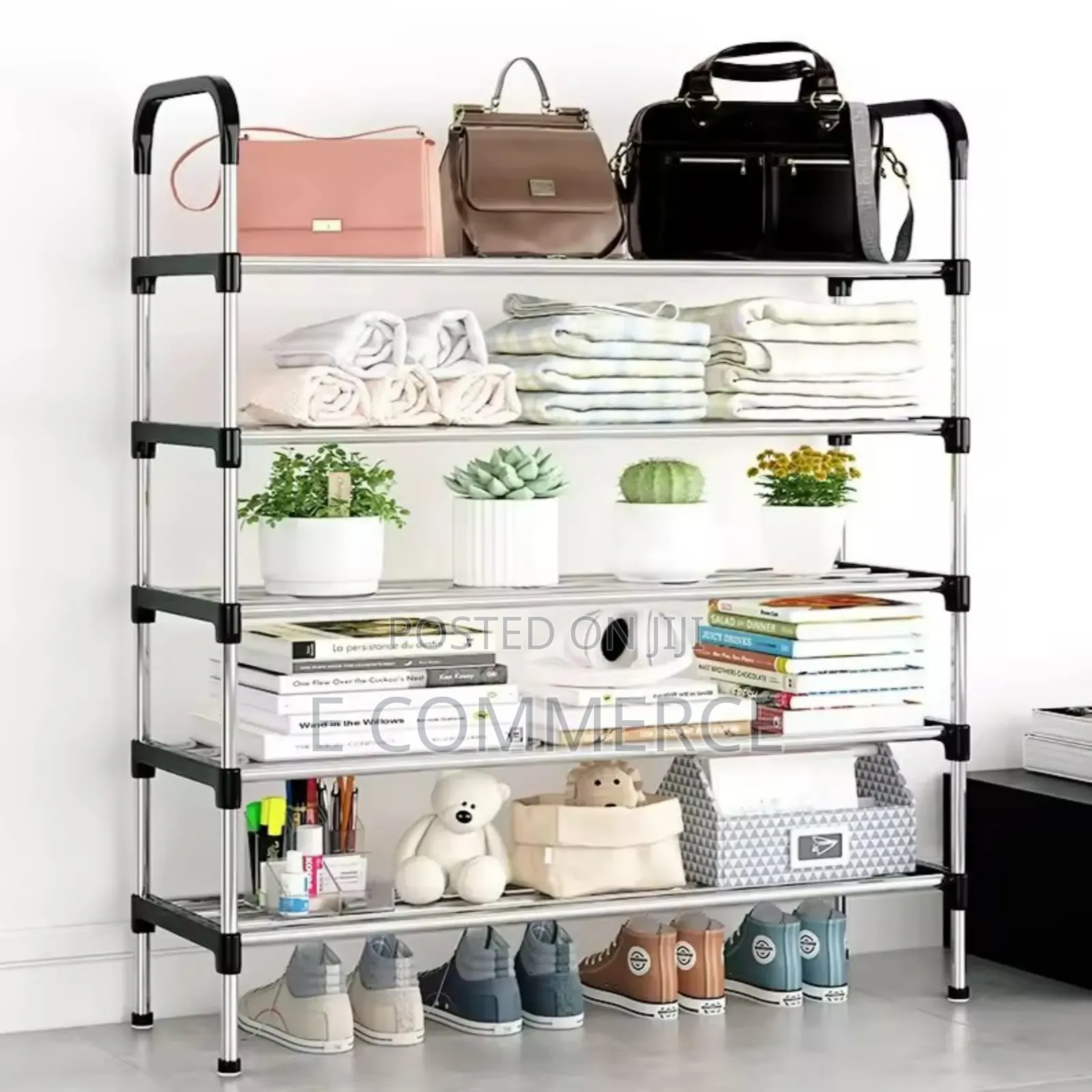 6-Layer Stainless Steel Rack
