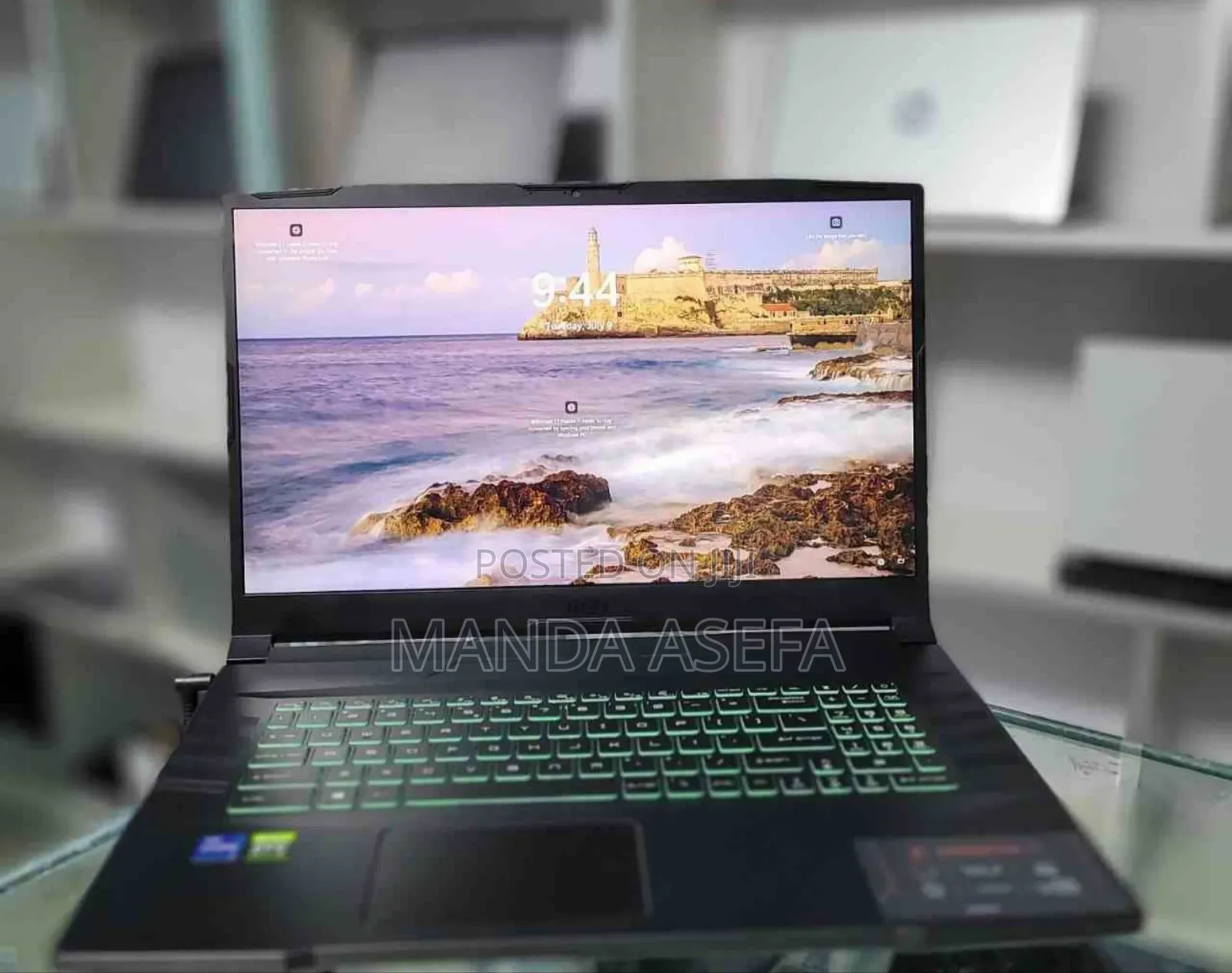 New Laptop MSI 16GB Intel Core I7 SSD 512GB