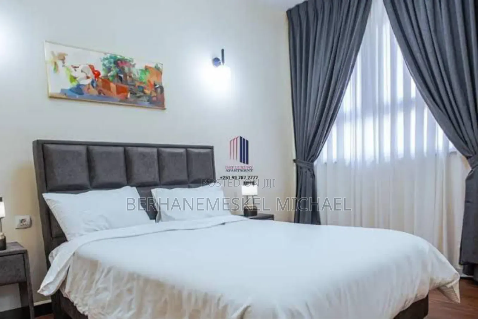 Furnished 1bdrm Apartment in Bole for rent