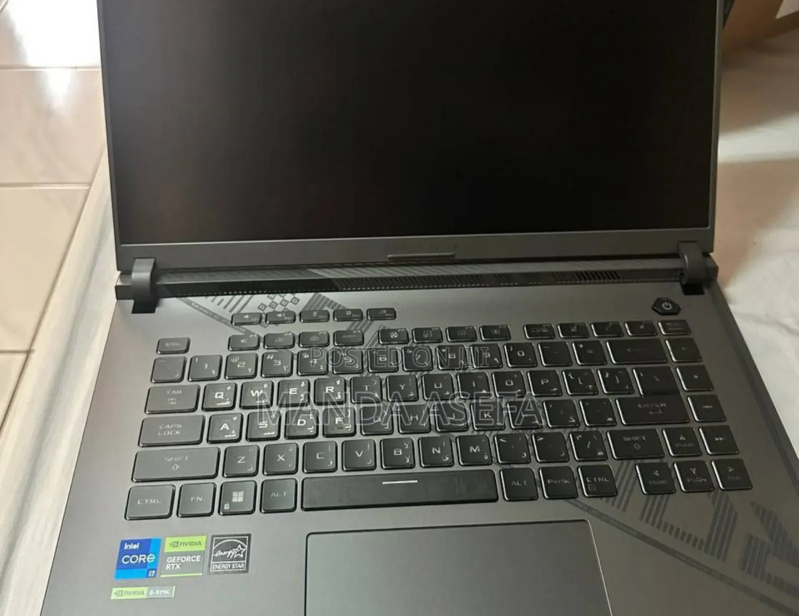 New Laptop Asus ROG Strix G15 16GB Intel Core I7 SSD 1T