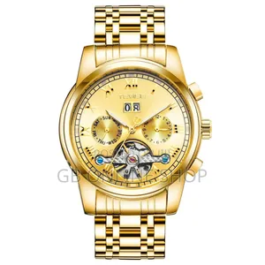 Tevise Automatic Stainless Steel Strap Watch