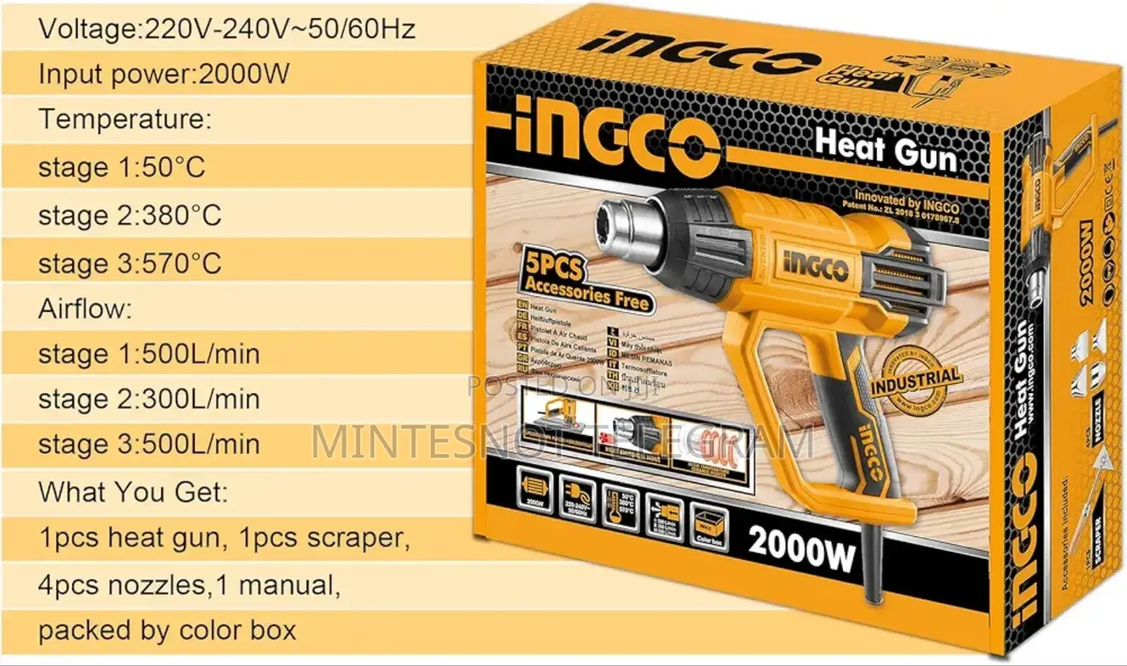 Ingco Heat Gun