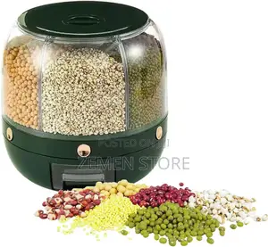 360° Rotating Multifunctional Food Grain Storage