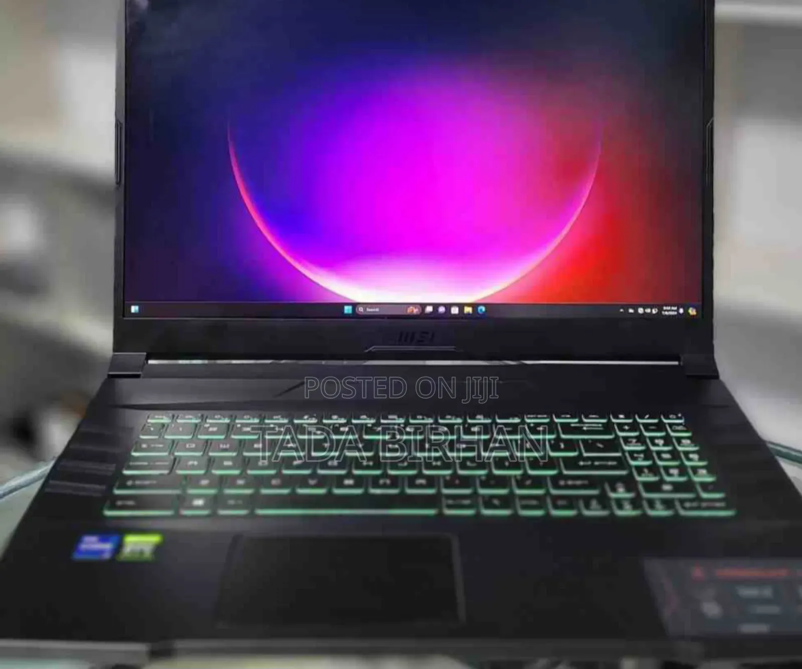 New Laptop MSI GF63 16GB Intel Core I7 SSD 16 GB