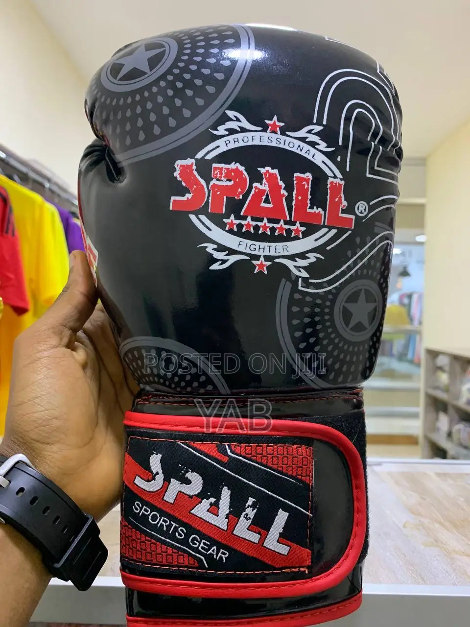 Authentic Spall Boxing Gloves