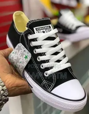 Original All Star Converse Low ሸራ Textile Shoes