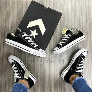 Original All Star Converse Low ሸራ Textile Shoes