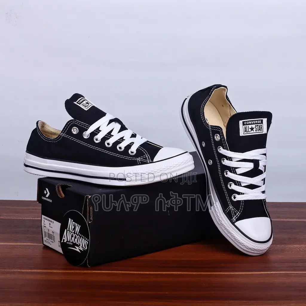Original All Star Converse Low ሸራ Textile Shoes