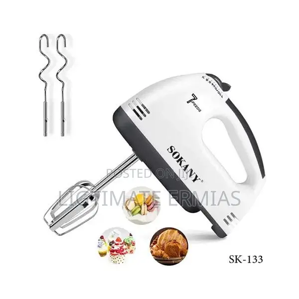 SOKANY Hand Mixer የእንቁላልና ሊጥ መምቻ