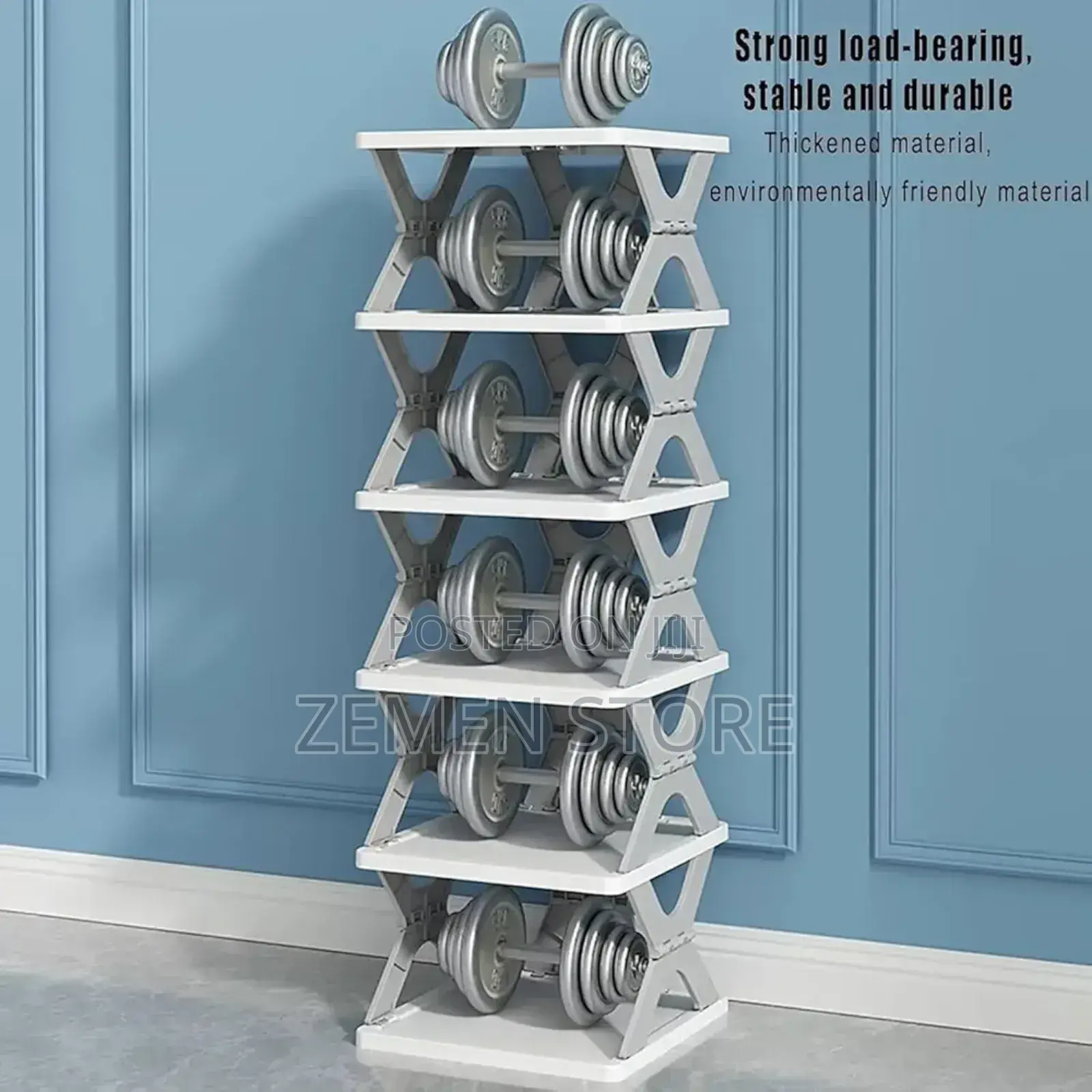 High Quality 6 Layer Foldable Shoe Rack