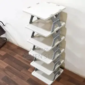 High Quality 6 Layer Foldable Shoe Rack
