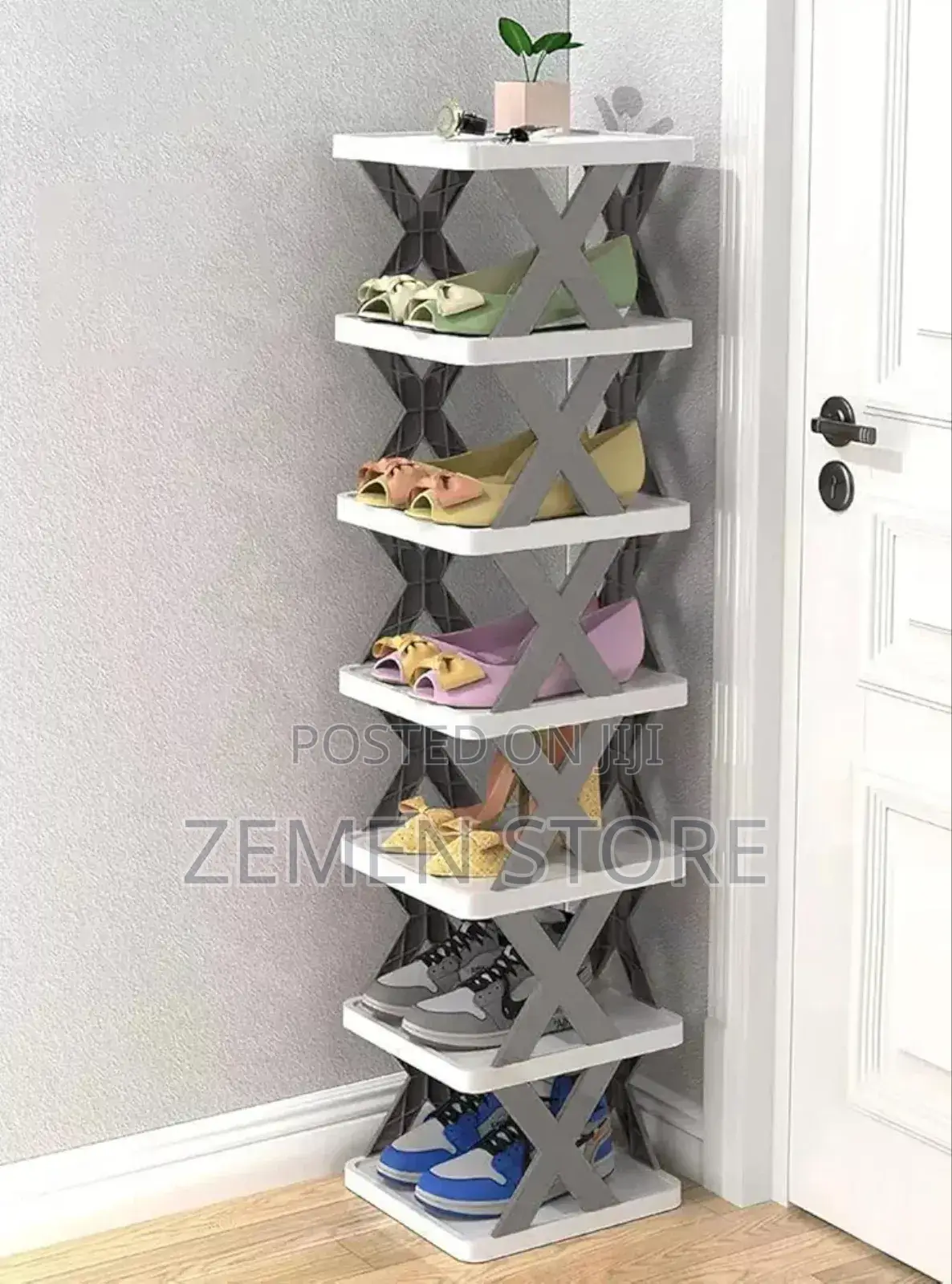 High Quality 6 Layer Foldable Shoe Rack