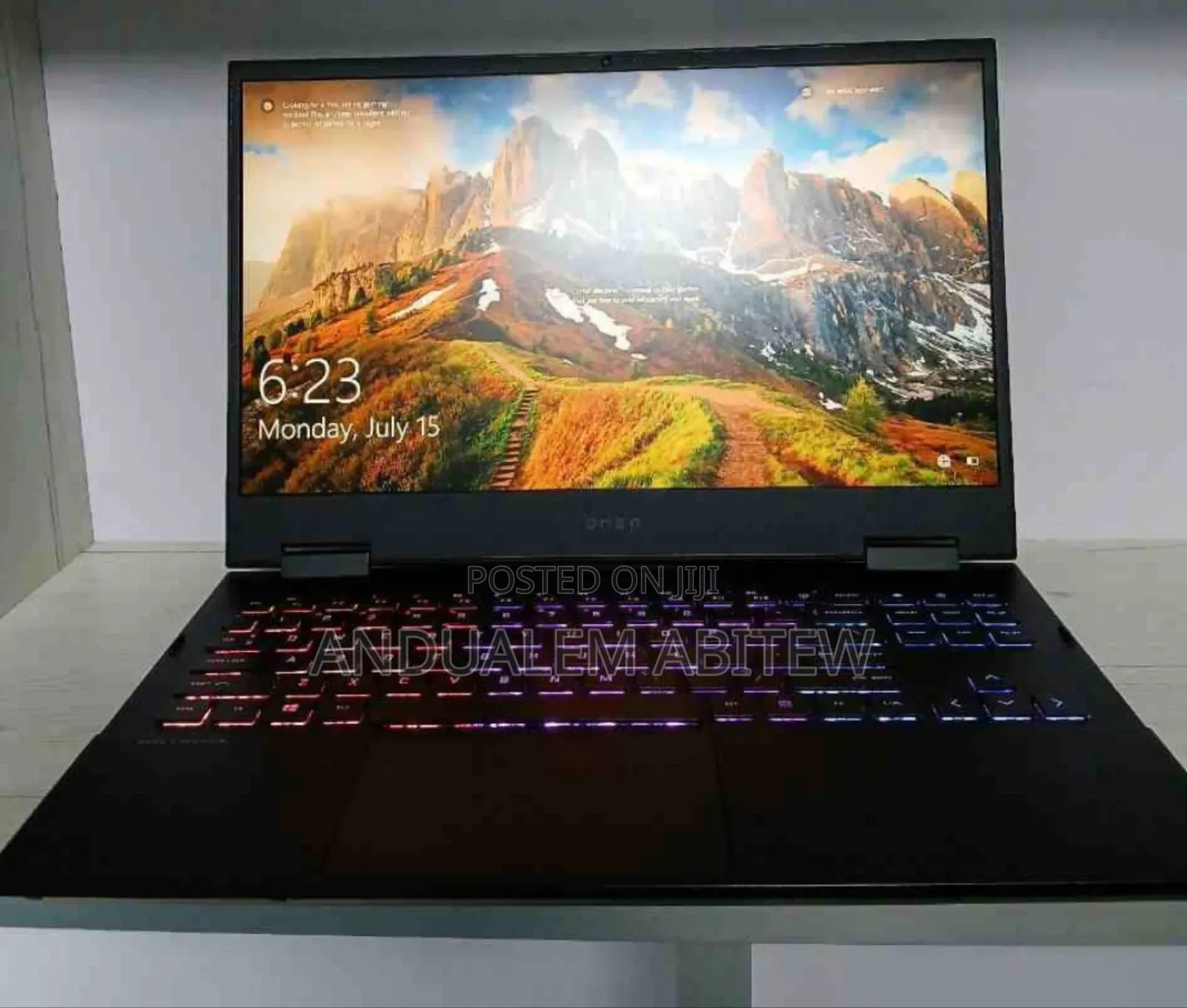 New Laptop HP Omen 15 16GB Intel Core I7 SSD 1T