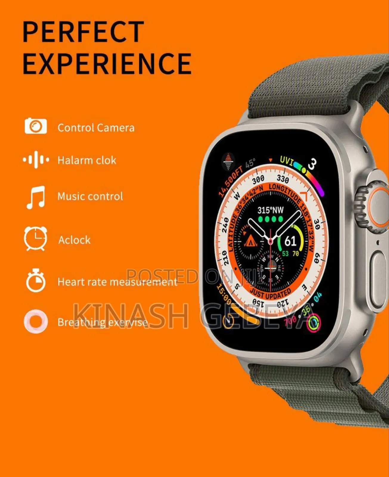 Uk9 Max Ultra Original Smartwatch