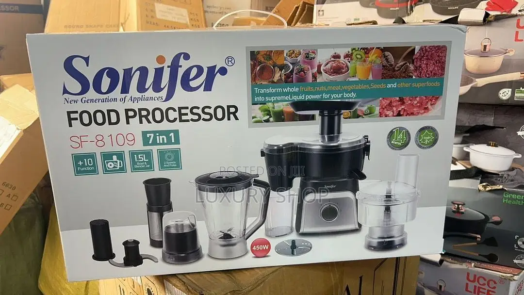 Sonifer 10 in 1 Food Processor