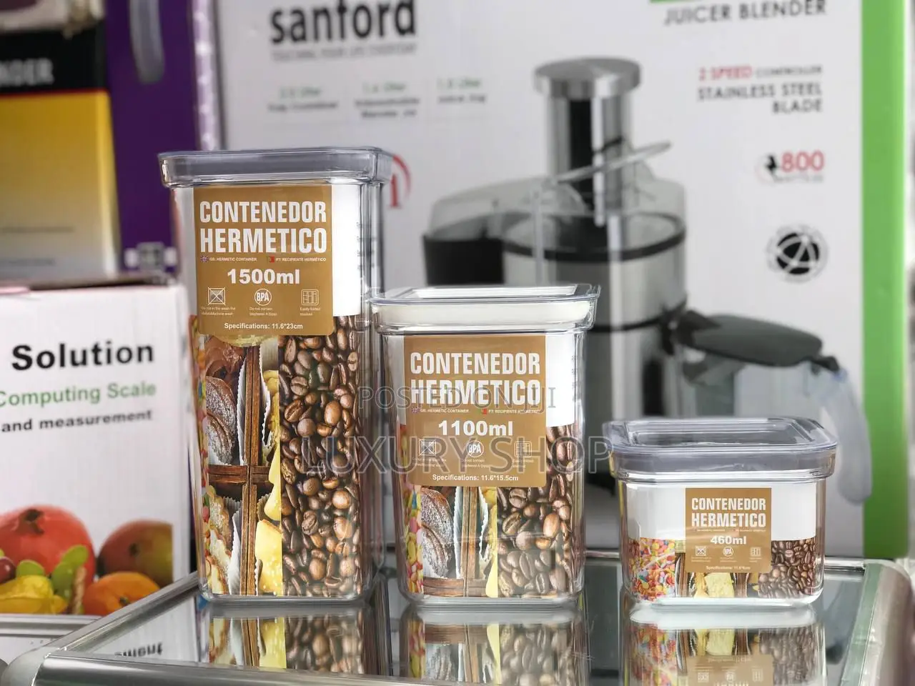 አክለሪክ የደረቅ እህሎች ማስቀመጫ