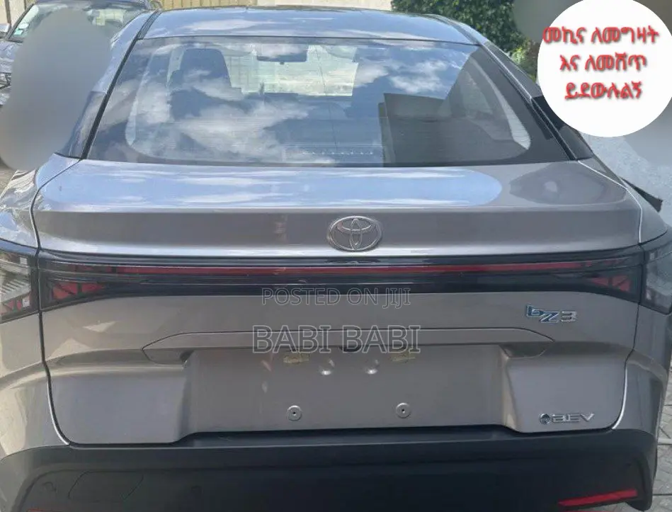 New Toyota bZ3 2024 Silver